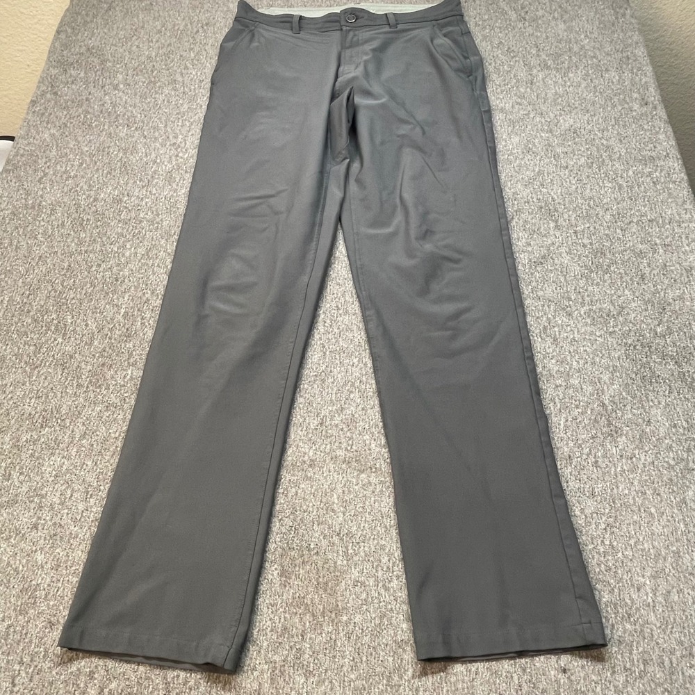 Free Fly Nomad Pants Mens 34/34 Gray Stretch Outdoor Performance Trousers